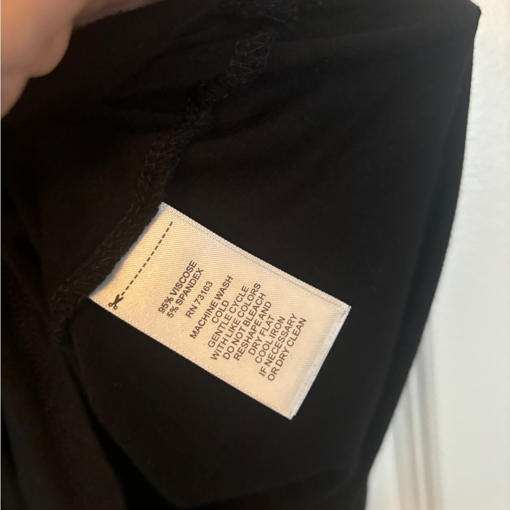 Black Halter Loose Tank - Picture 7 of 7